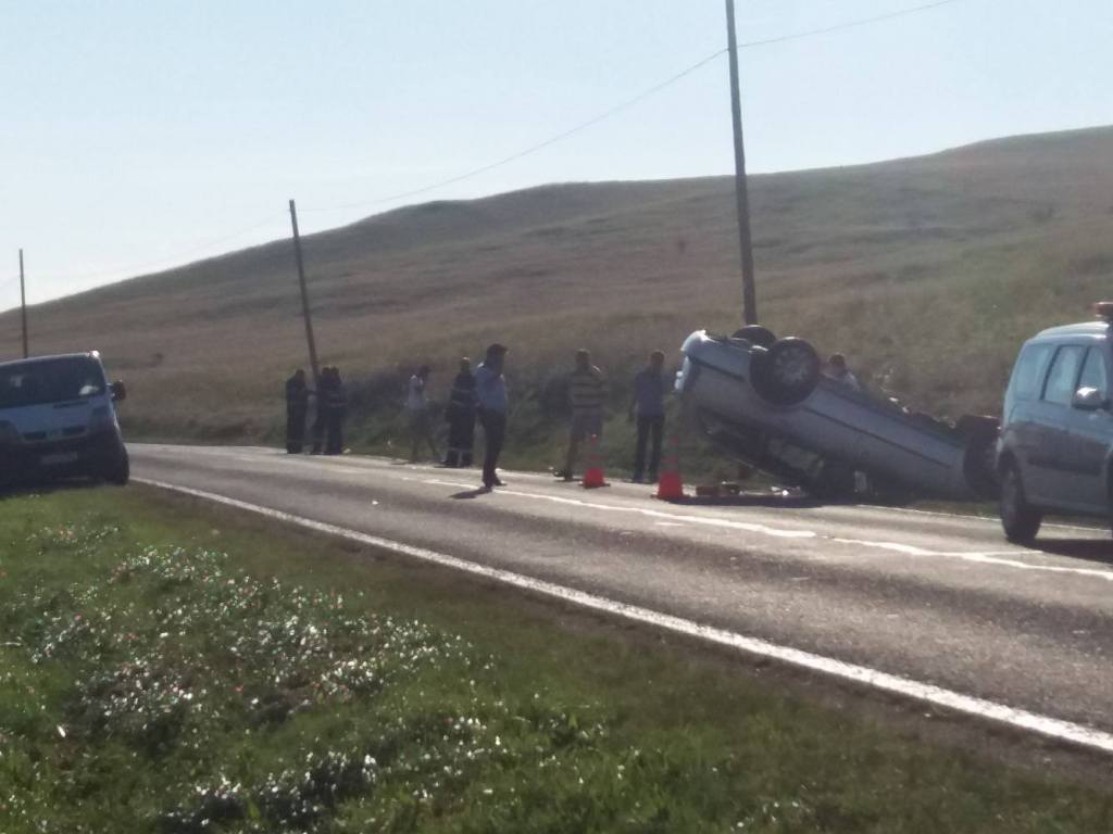 Accident grav la Corpadea, Apahida! Este al doilea accident în doar 24 de&nbsp;ore!