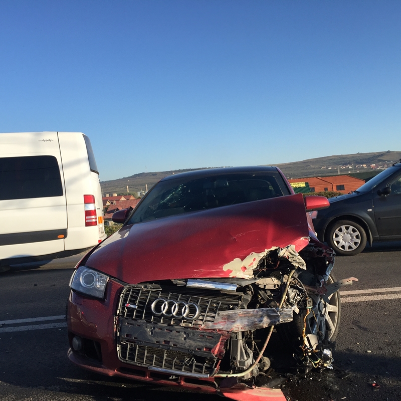 Grav accident de circulație la podul IRA!