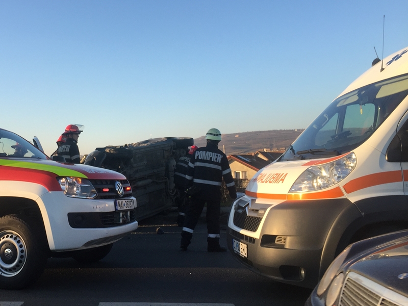 Accident grav pe podul de la IRA. Circulația se desfășoară cu&nbsp;dificultate