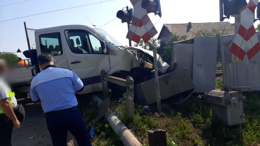 Accident de tren la Apahida. Două persoane transportate la&nbsp;spital