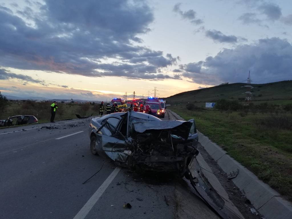 Tinere din Apahida implicate într-un grav accident de circulație pe centura de la&nbsp;CUG