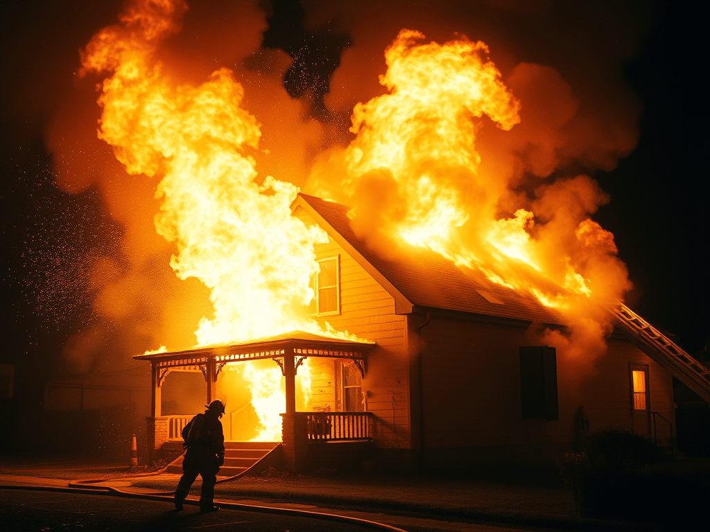 Incendiu masiv la&nbsp;Sânnicoară.